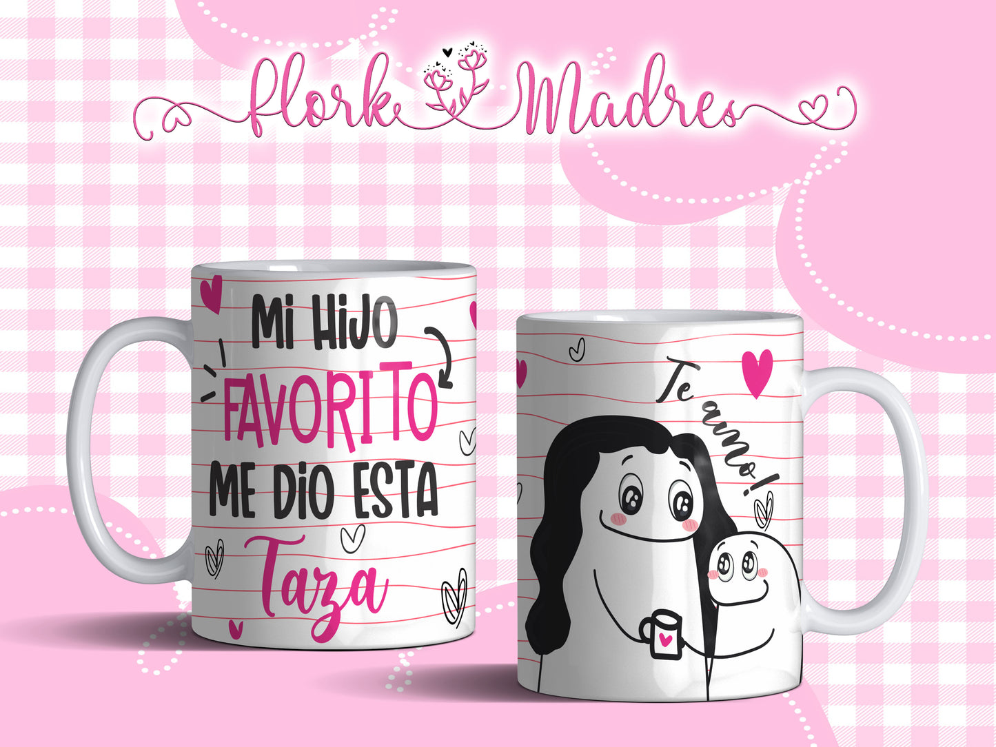 TAZA FLORKS MADRES 6.0