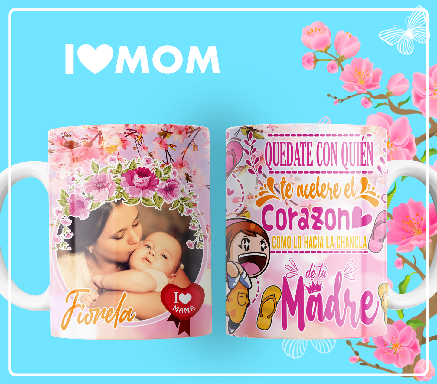 TAZA I LOVE MOM 7.0
