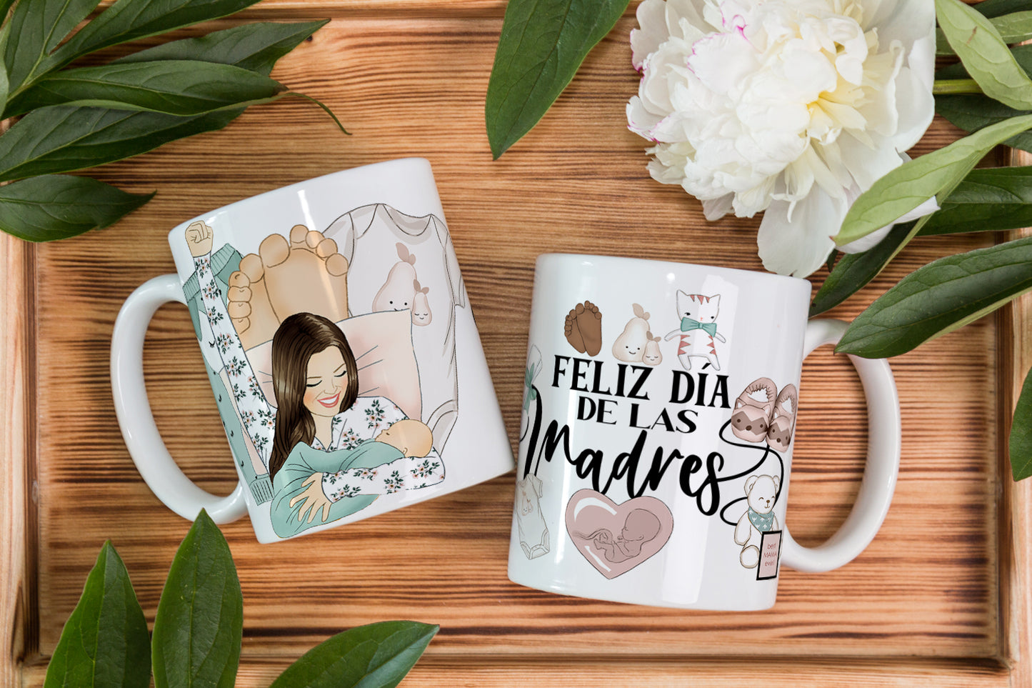 TAZA FELIZ DÍA DE LAS MADRES 10.0