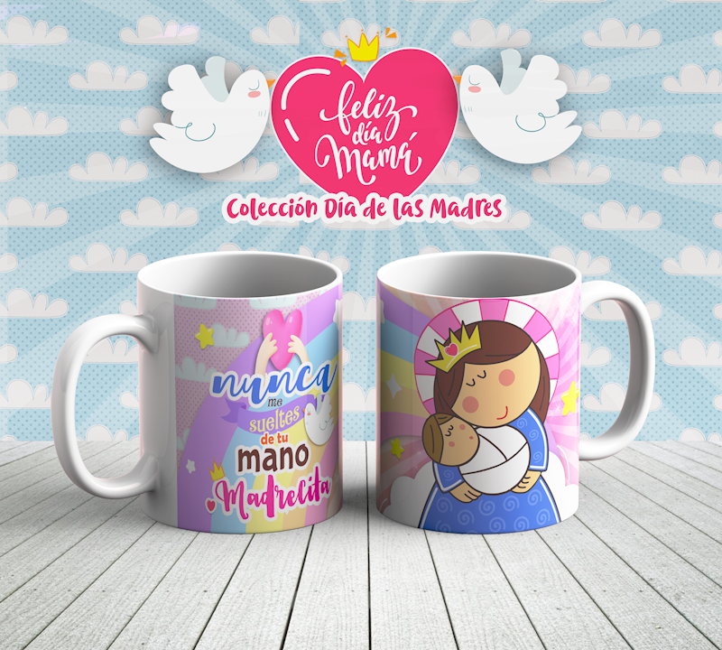 TAZA VIRGEN MADRECITA 3.0