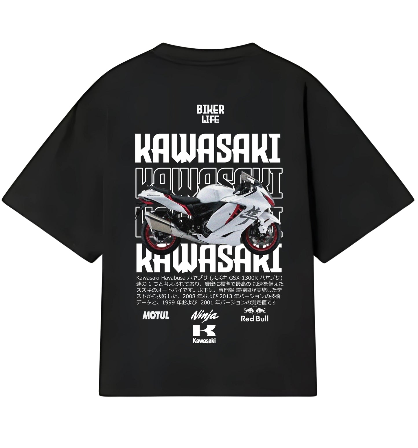 KAWASAKI HAYABUSA WHITE