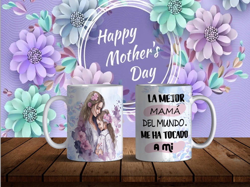 TAZA LA MEJOR MAMÁ 4.0