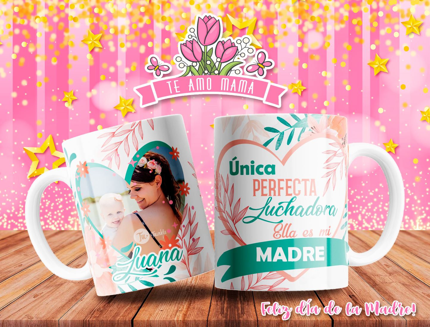 TAZA MAMÁ ERES ÚNICA 8.0