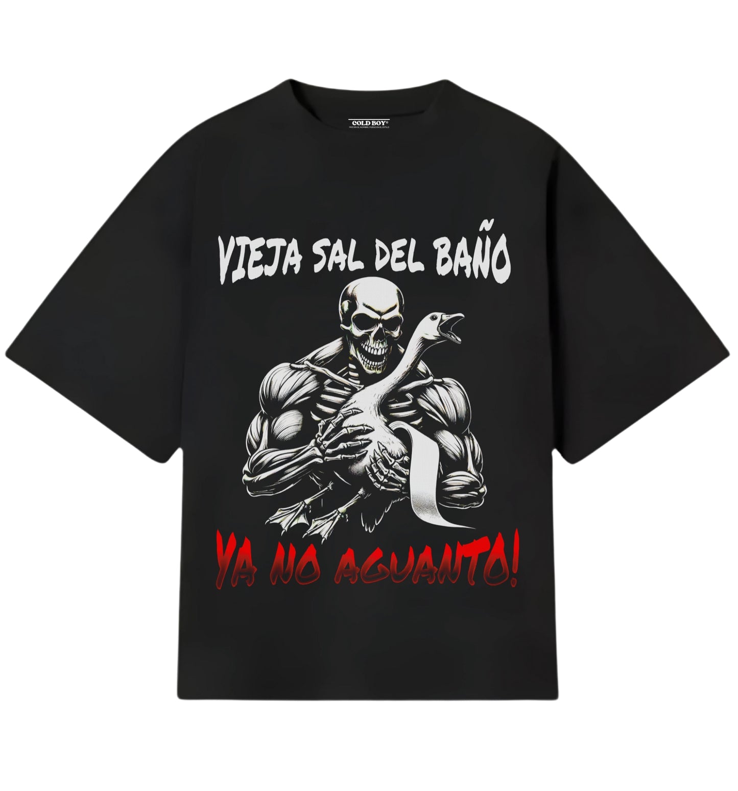 VIEJA SAL DEL BAÑO YA NO AGUANTO T-SHIRT