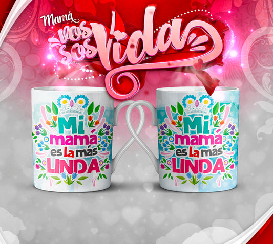 TAZA MAMÁ ERES MI VIDA 4.0