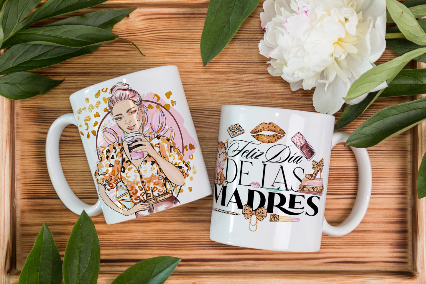 TAZA FELIZ DÍA DE LAS MADRES 6.0