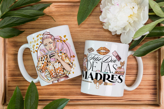 TAZA FELIZ DÍA DE LAS MADRES 6.0