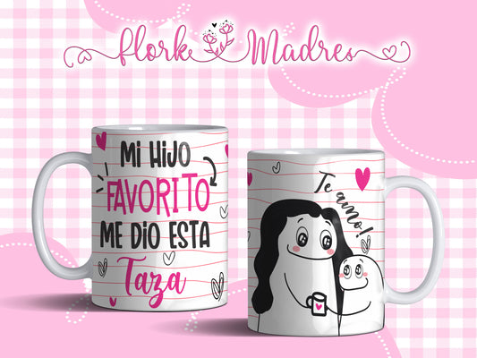 TAZA FLORKS MADRES 6.0
