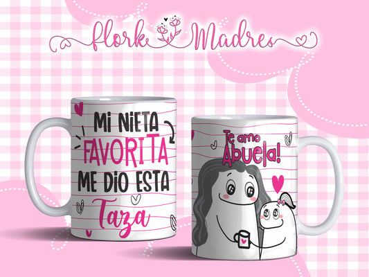 TAZA FLORKS MADRES 7.0