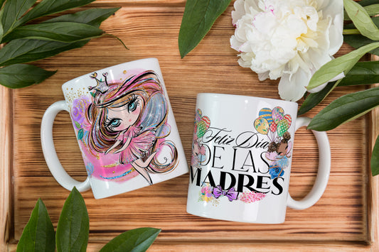 TAZA FELIZ DÍA DE LAS MADRES 8.0