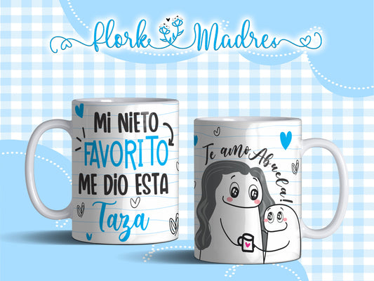TAZA FLORKS MADRES 8.0