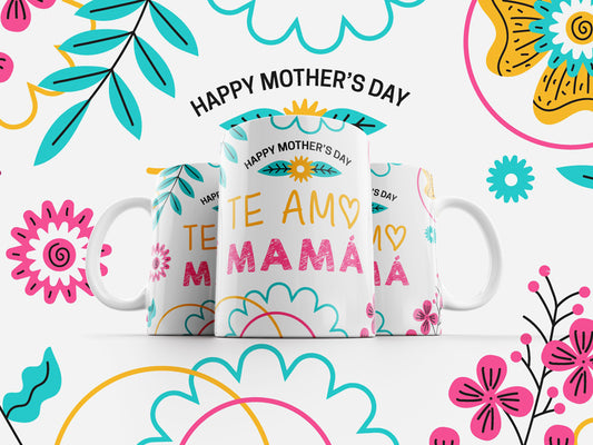 TAZA MAMÁ TE AMO 8.0