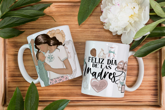 TAZA FELIZ DÍA DE LAS MADRES 9.0