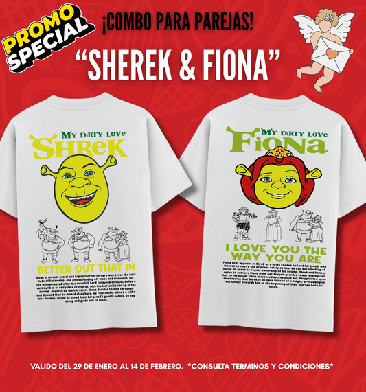 COMBO SHEREK & FIONA