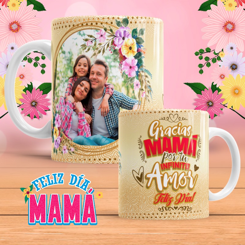 TAZA GRACIAS MAMÁ 10.0