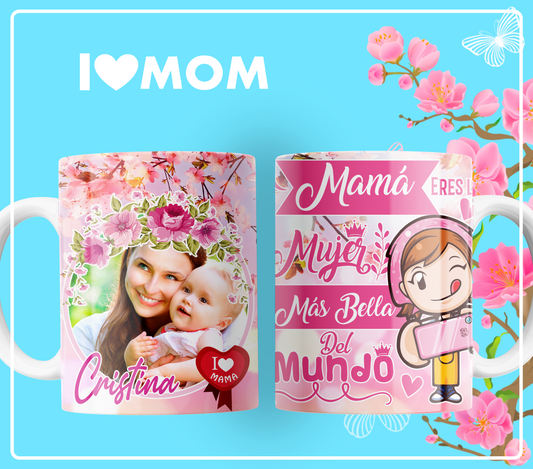 TAZA I LOVE MOM 10.0