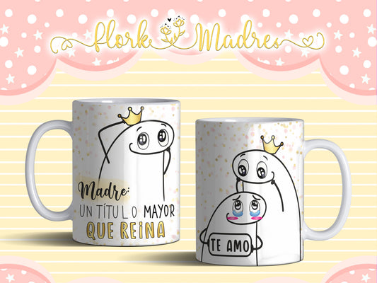 TAZA FLORKS MADRES 11.0