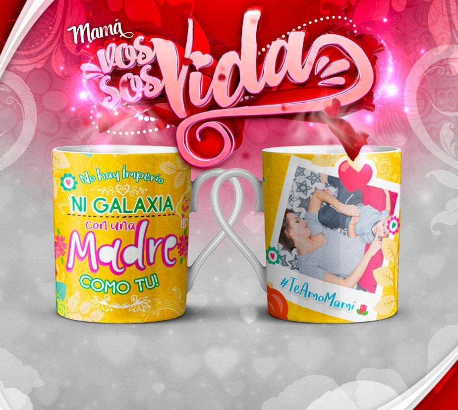 TAZA MAMÁ ERES MI VIDA 11.0