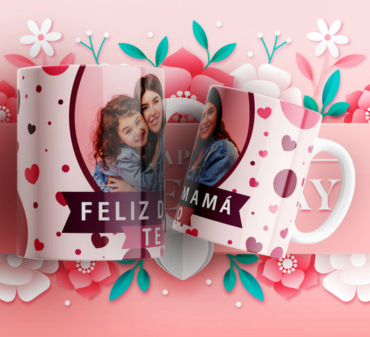 TAZA FELIZ DÍA MAMÁ 18.0