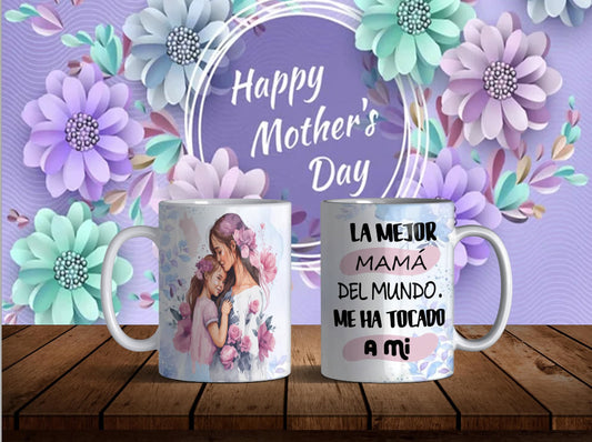 TAZA LA MEJOR MAMÁ 1.0