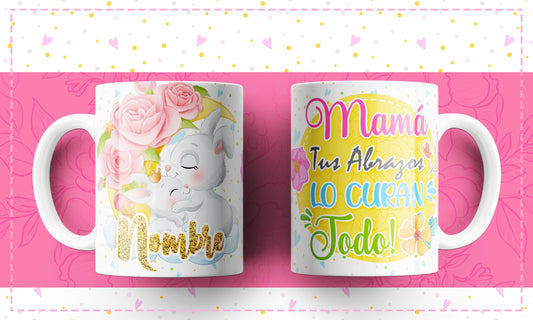 TAZA LOS ABRAZOS DE MAMÁ 1.0