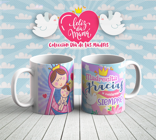 TAZA VIRGEN MADRECITA 1.0