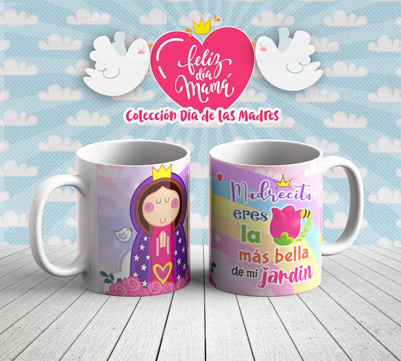 TAZA VIRGEN MADRECITA 2.0