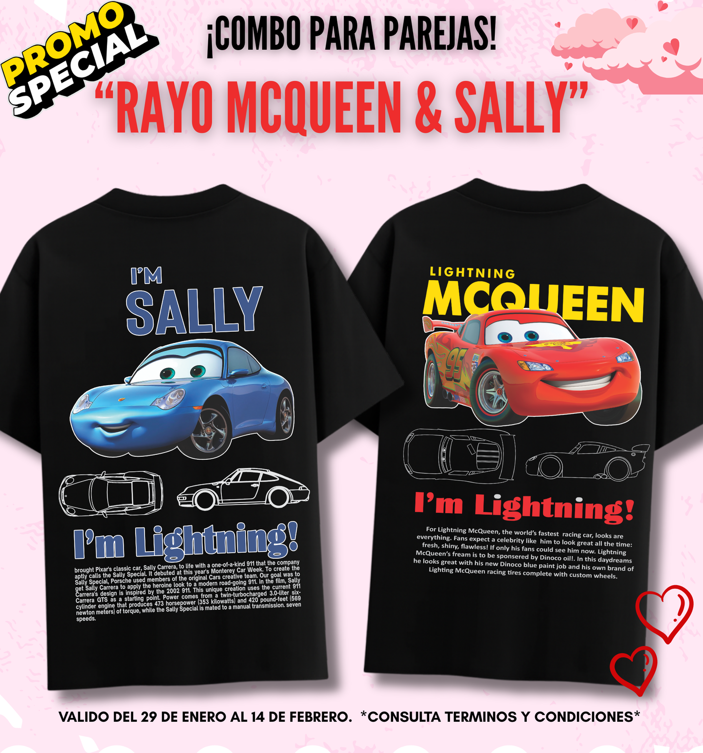 COMBO RAYO MCQUEEN & SALLY