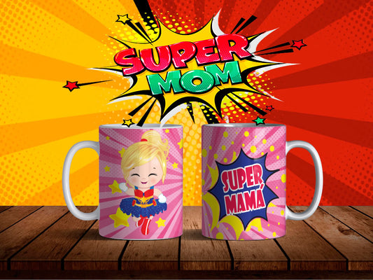 TAZA SUPER MAMÁ 3.0