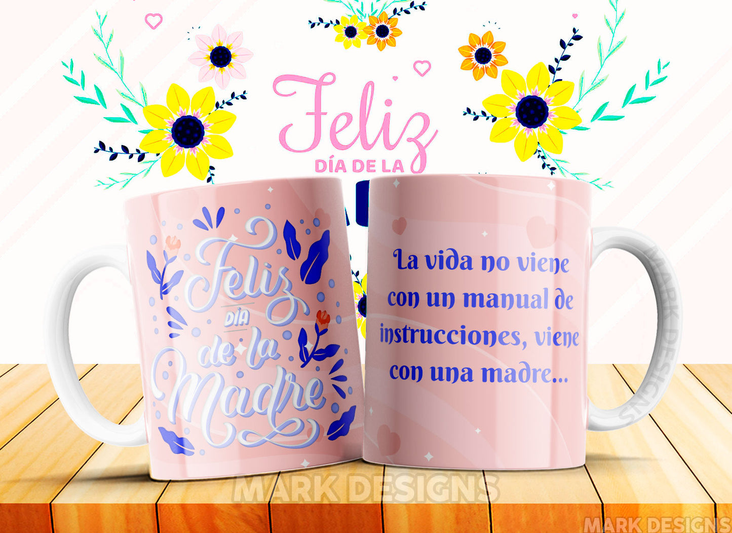 TAZA FELIZ DÍA DE LA MADRE 3.0