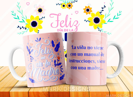TAZA FELIZ DÍA DE LA MADRE 3.0