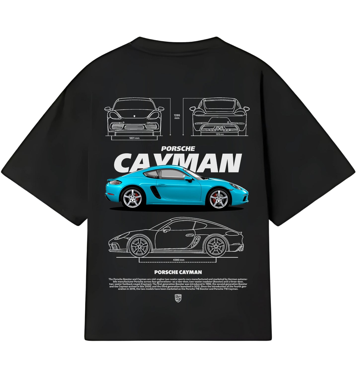 PORSCHE CAYMAN BLUE