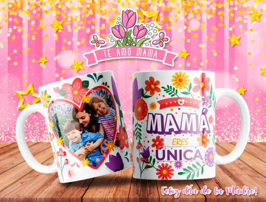 TAZA MAMÁ ERES ÚNICA 4.0