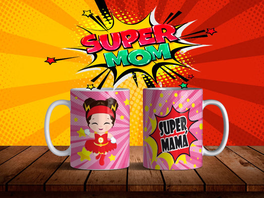 TAZA SUPER MAMÁ 5.0