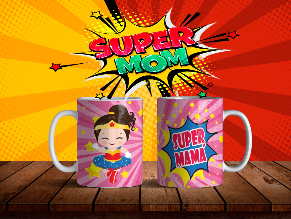 TAZA SUPER MAMÁ 7.0