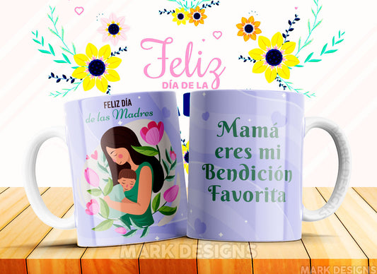 TAZA FELIZ DÍA DE LA MADRE 7.0