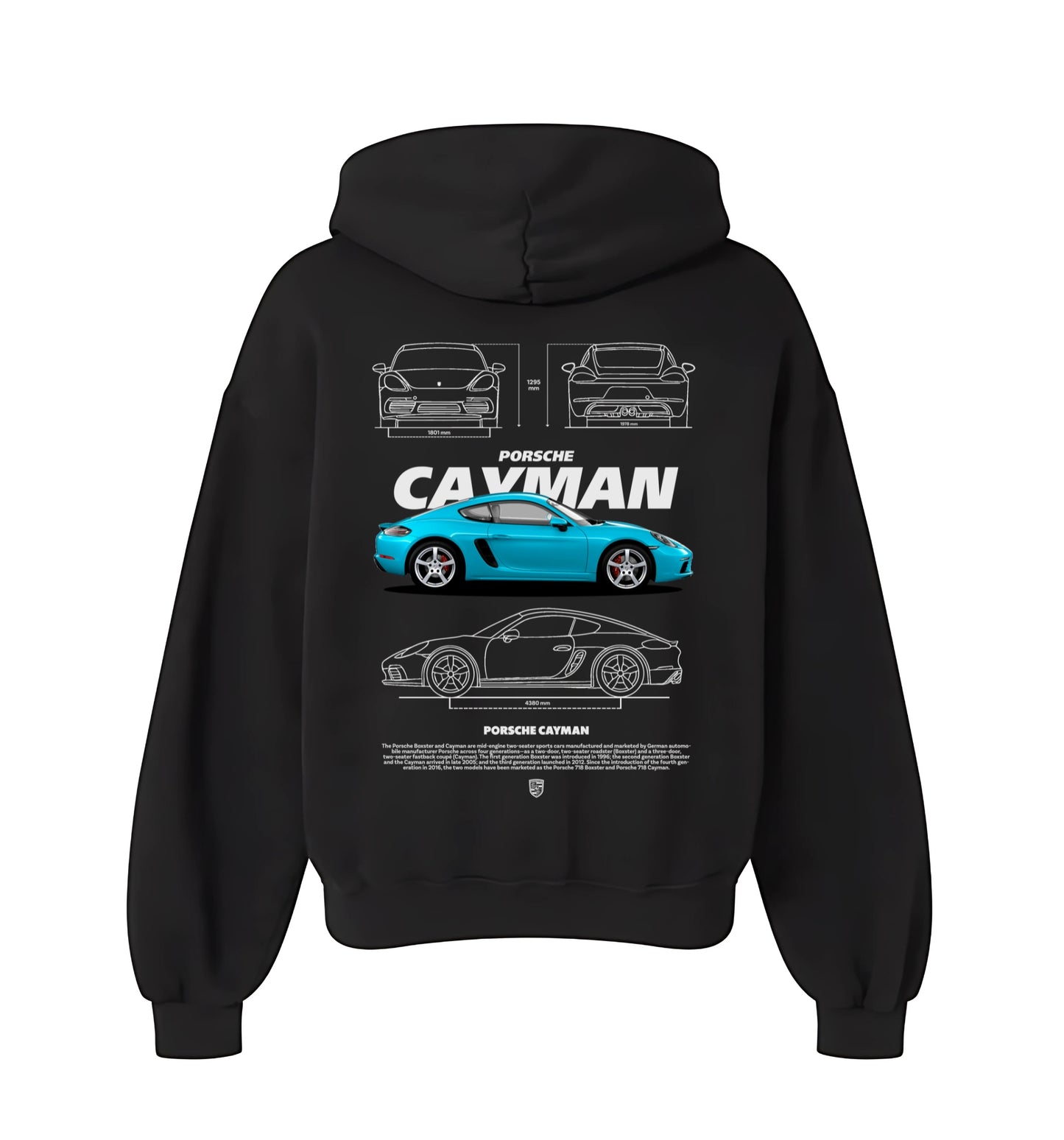 PORSCHE CAYMAN BLUE
