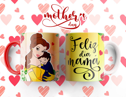 TAZA MAMÁ E HIJO DISNEY 4.0