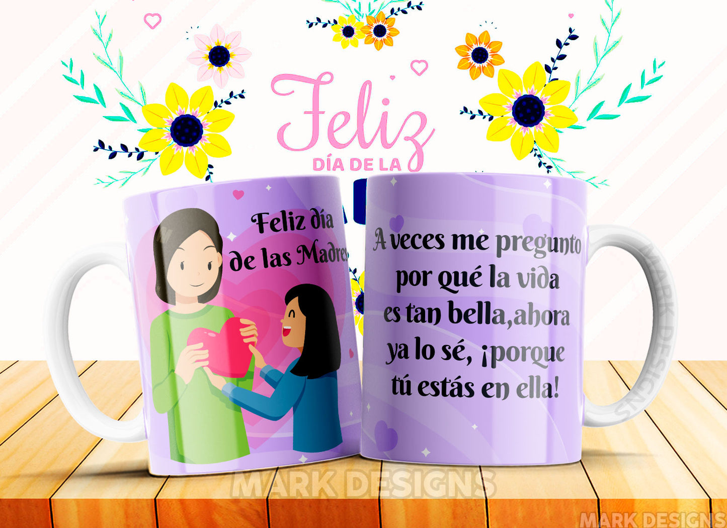 TAZA FELIZ DÍA DE LA MADRE 9.0