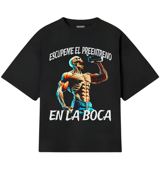 ESCUPEME EL PREENTRENO EN LA BOCA